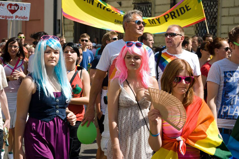 Summer Prague Pride Parade Offers Lot of Fun