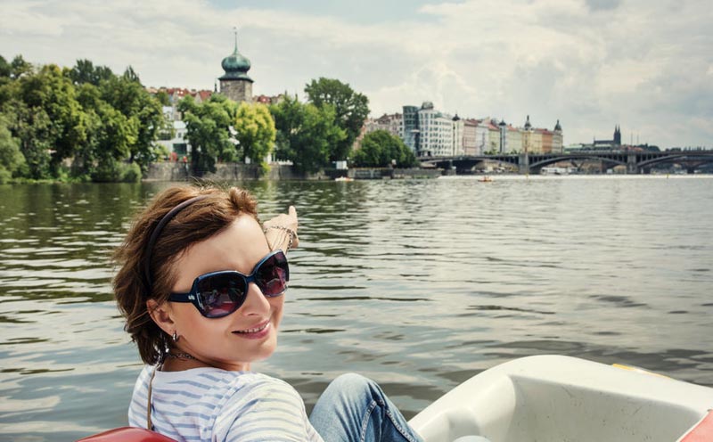 Renting a Paddle Boat in Prague is a Must During the Hot Summer