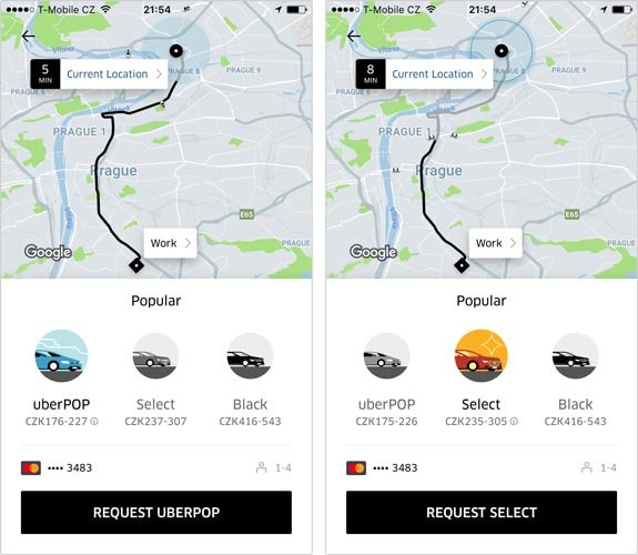Using Uber in Prague is Easy as the App is Available in English and You Don't Need Cash