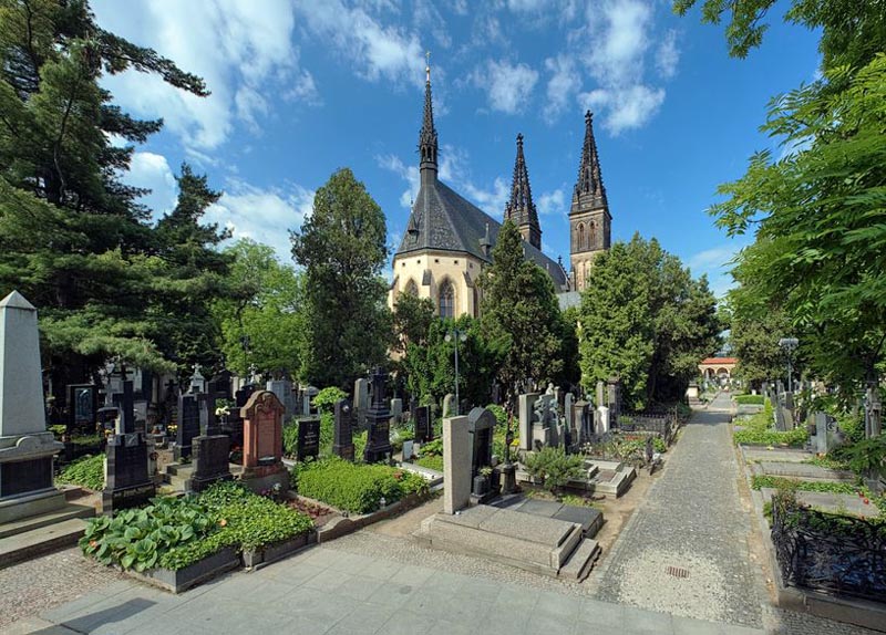 Vysehrad Cemetery and Basilica of St. Peter and St. Paul