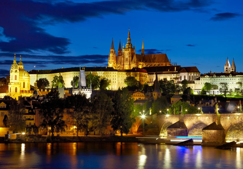 Prague Castle During the Night