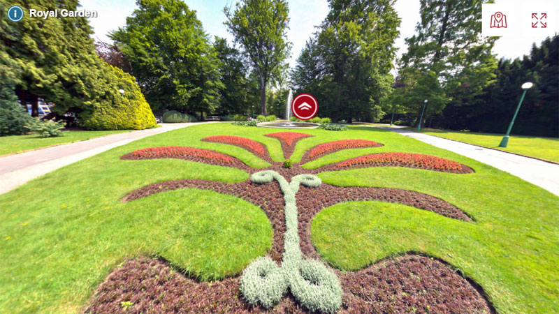 Take the Virtual Tour of the Palace Gardens