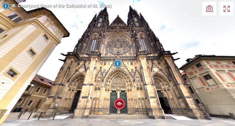 Take the Virtual Tour of the St. Vitus Cathedral