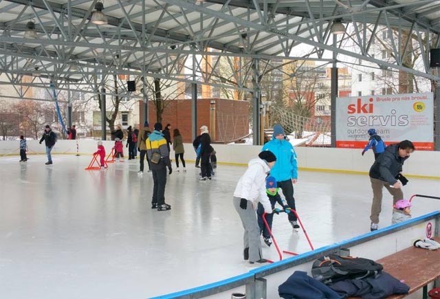 Ice Skating at Gutovka Areal