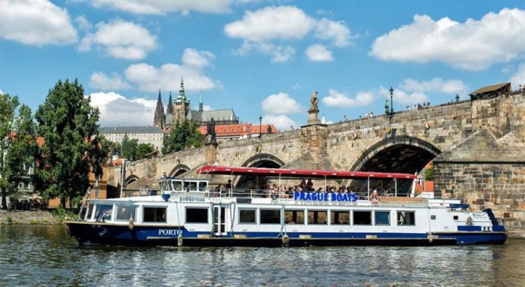 Prague River Cruise on a Boat with Lunch or Dinner (€41)
