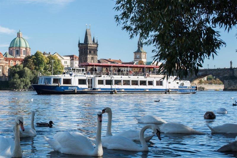 The Boat You Will Be Cruising on Vltava River