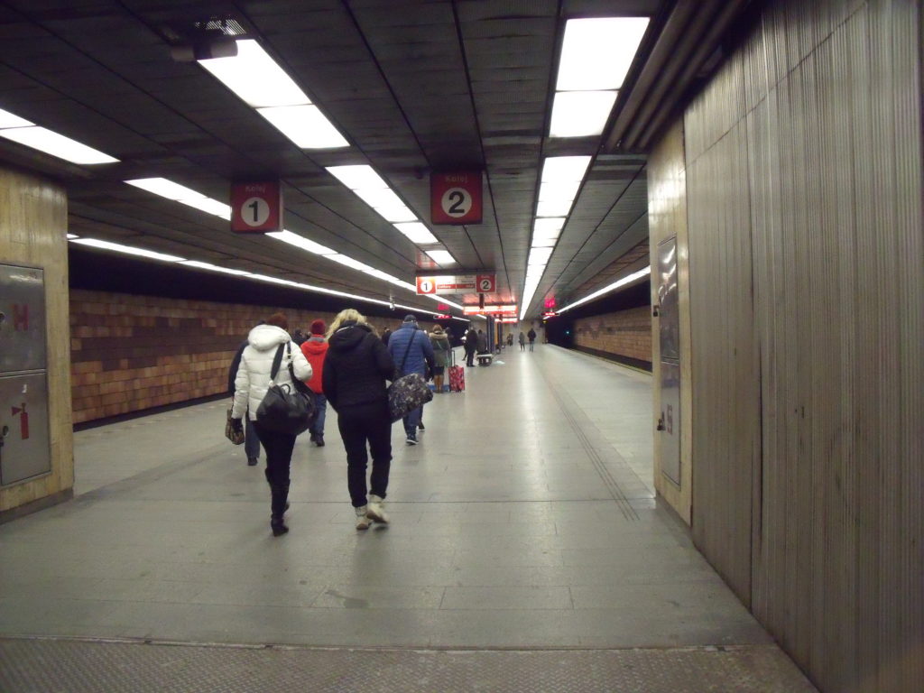 Opatov Metro Station, which was formerly known as "Druzby"
