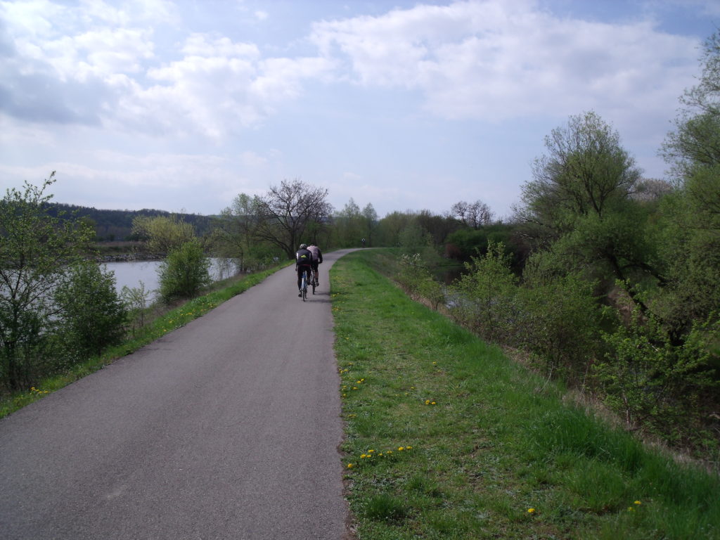 The A1 cycle path