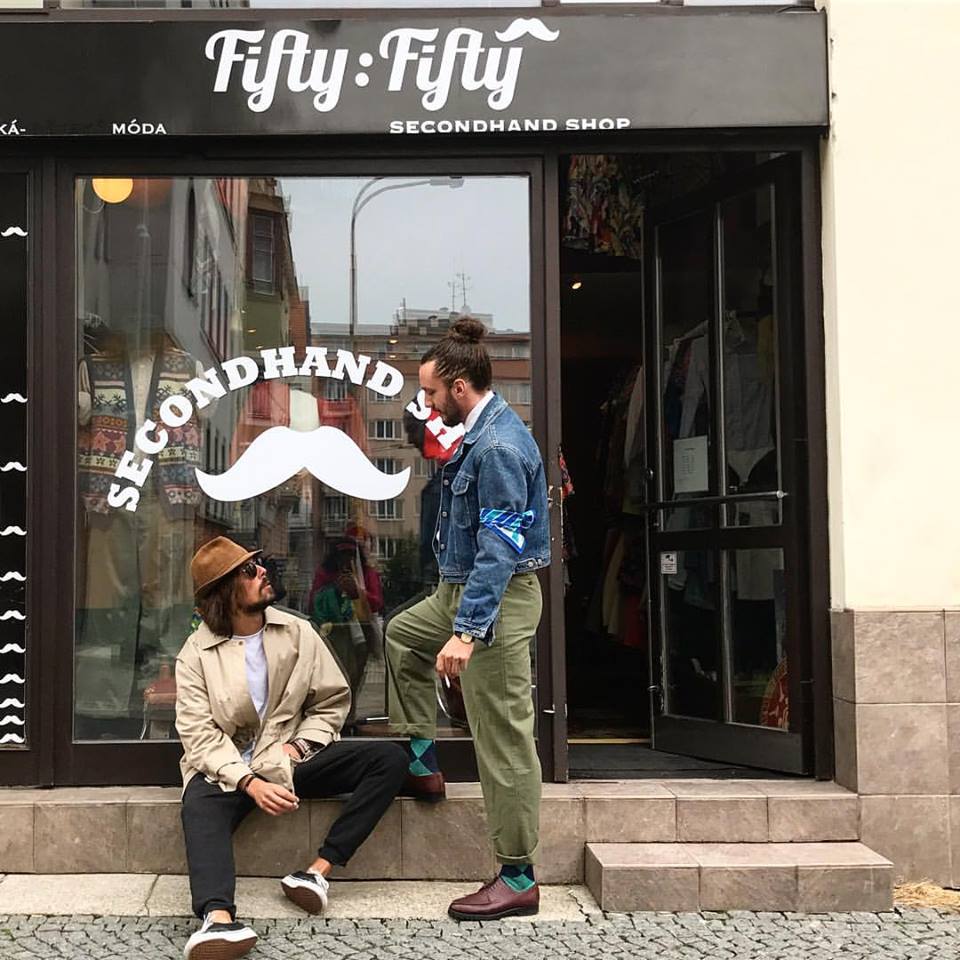 Fifty:Fifty second-hand shop in Vinohrady