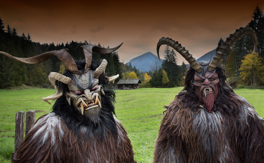 Don't worry these are devils from Krampus in Austria, the Czech ones are much more friendly