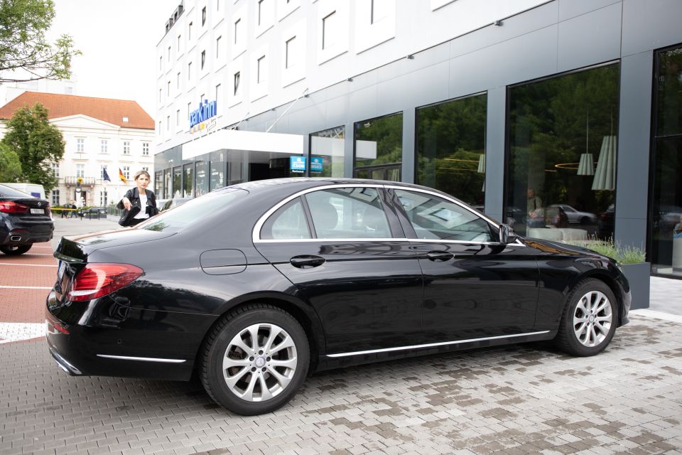 Comfortable and affordable private transfer from Bratislava Airport to your hotel